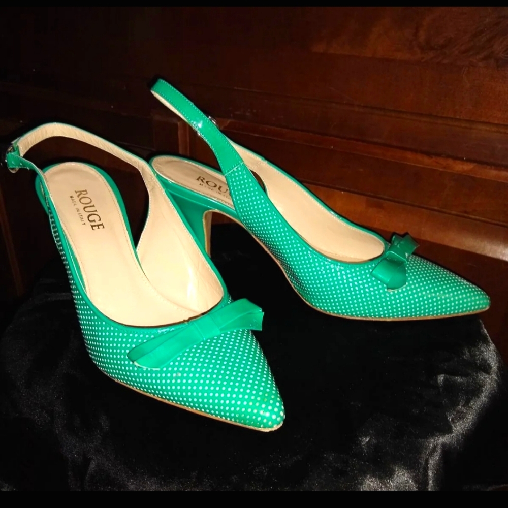 Italian Teal Heels